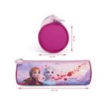 Carti si Birotica - Rechizite - Penare - Penar cu un compartiment, Perletti, model Frozen, 23x8 cm, colectia Kool Kids - Infinity.ro