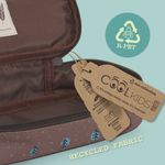 Carti si Birotica - Rechizite - Penare - Penar cu un compartiment, Perletti, model bufnita si cerb, 5x22x10 cm, colectia Kool Kids - Infinity.ro