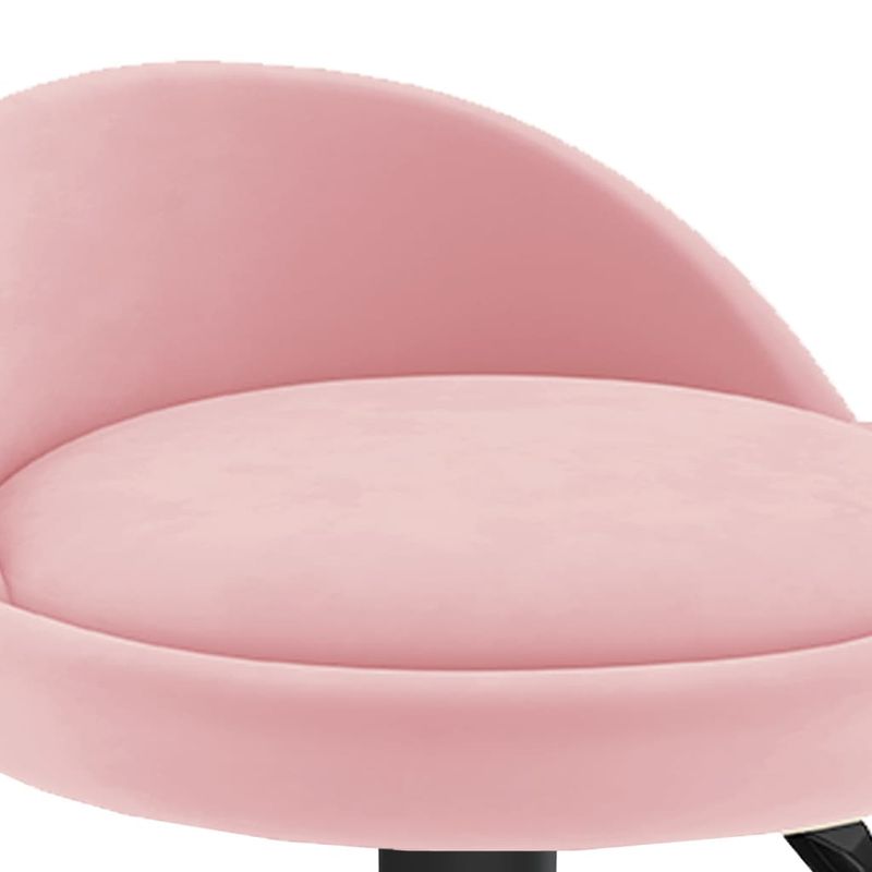 Casa si Gradina - Mobilier - Scaune si fotolii - Scaune - Scaune de bar, 2 buc., roz, catifea - Infinity.ro