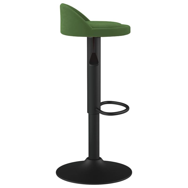 Casa si Gradina - Mobilier - Scaune si fotolii - Scaune - Scaune de bar, 2 buc., verde inchis, catifea - Infinity.ro