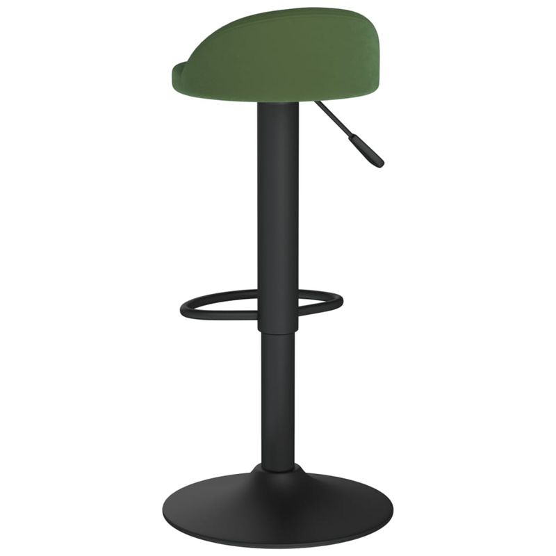 Casa si Gradina - Mobilier - Scaune si fotolii - Scaune - Scaune de bar, 2 buc., verde inchis, catifea - Infinity.ro