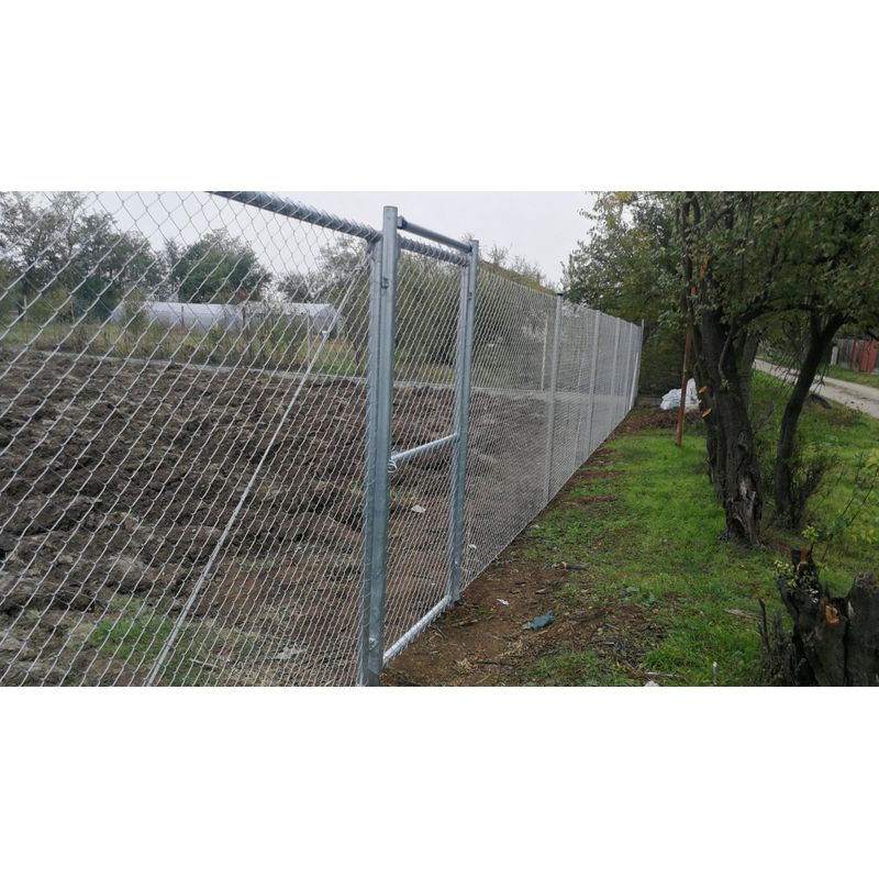 Casa si Gradina - Gradina si terasa - Garduri, panouri si accesorii - Plasa gard impletita, zincata, inaltime 1.7 metri lungime10m , fir 2mm - Infinity.ro