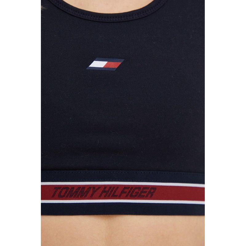Sport si Outdoor - Echipament Sportiv - Imbracaminte sport - Bustiere sport - Bustiera sport  Tommy Hilfiger S10S101464 M INTL Albastru marin - Infinity.ro