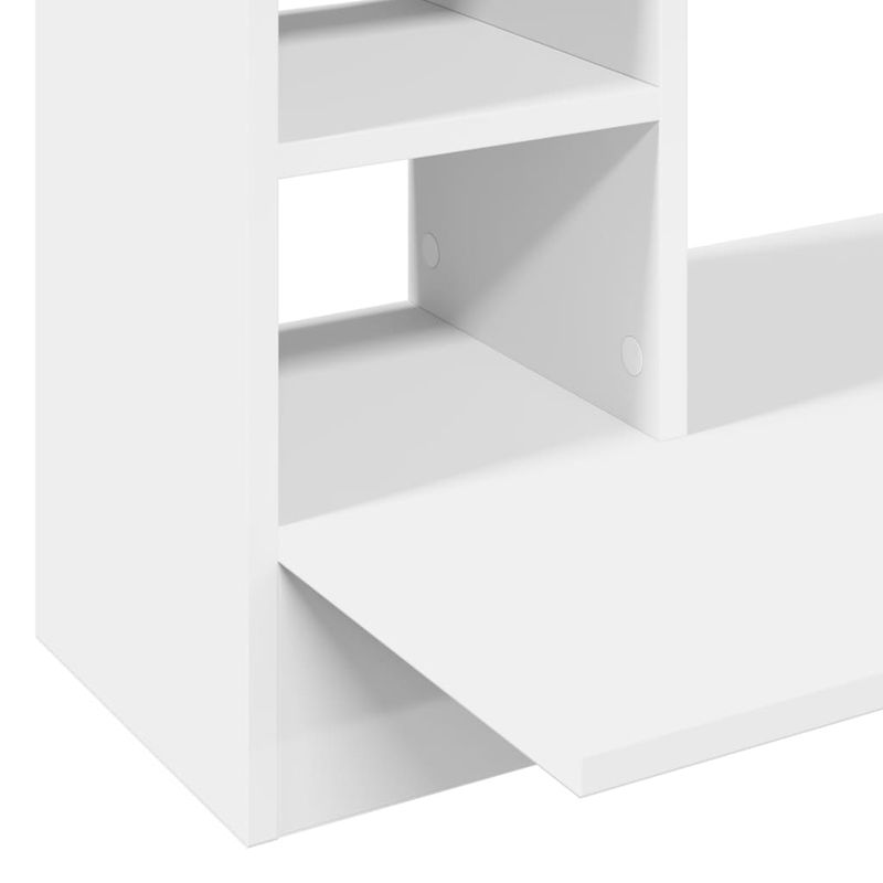 Casa si Gradina - Mobilier - Mese si birouri - Birouri - Birou montat pe perete, alb, 105x48x75 cm, lemn prelucrat - Infinity.ro