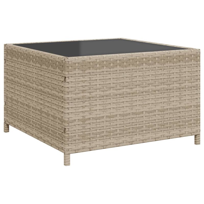 Casa si Gradina - Gradina si terasa - Mobilier exterior - Seturi mobila gradina - Canapea gradina cu masa/perne, forma de L poliratan gri deschis - Infinity.ro