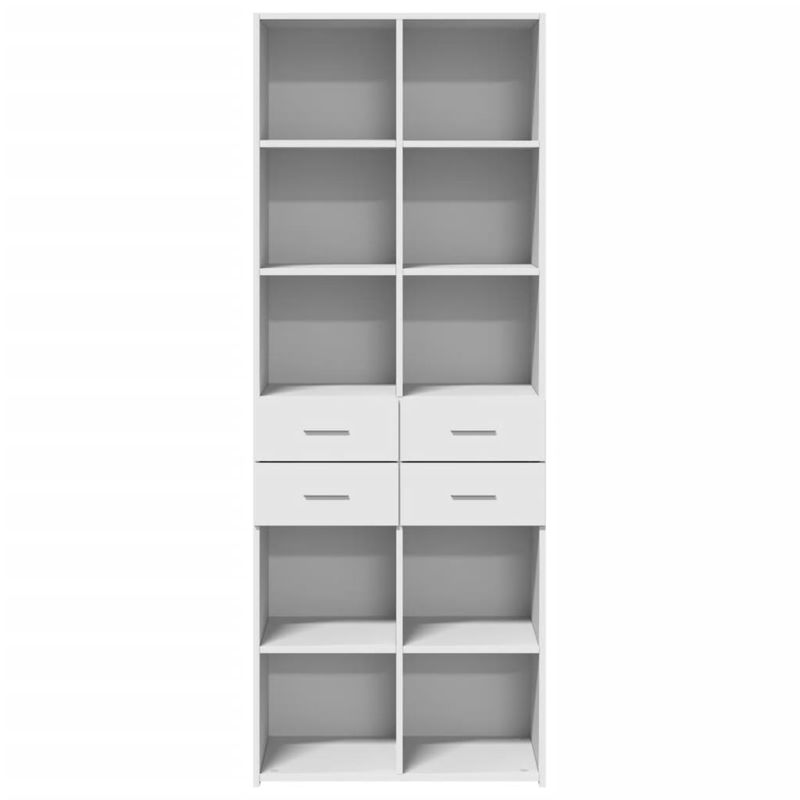 Casa si Gradina - Mobilier - Comode si corpuri - Corpuri bucatarie - Dulap inalt, alb, 70x42,5x185 cm, lemn prelucrat - Infinity.ro