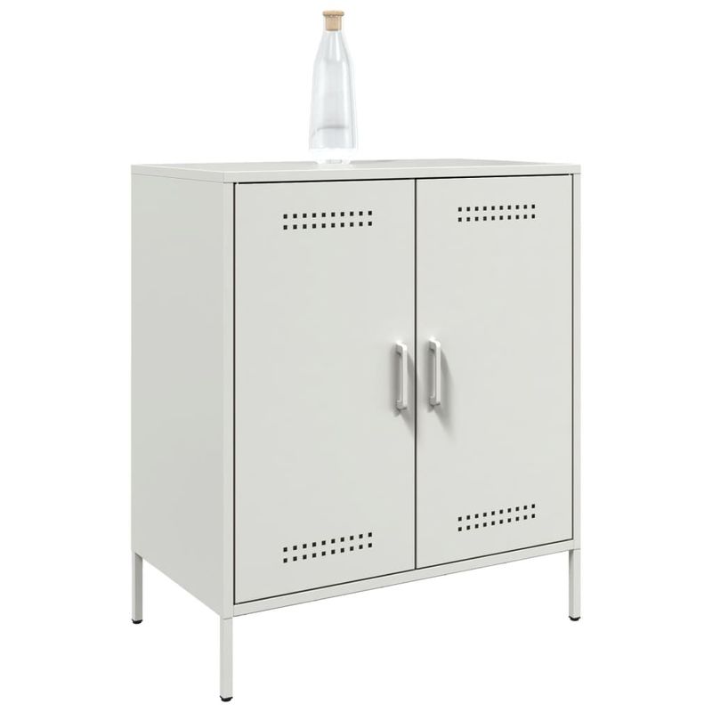 Casa si Gradina - Mobilier - Comode si corpuri - Comode - Dulap, alb, 68x39x79 cm, otel - Infinity.ro