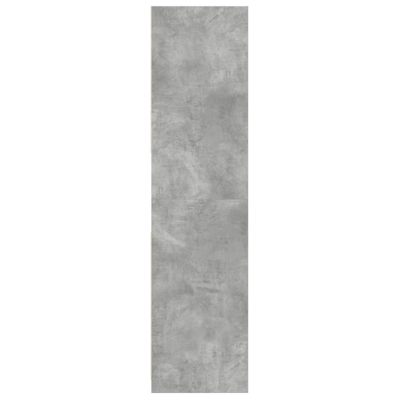 Casa si Gradina - Mobilier - Dulapuri si sifoniere - Sifoniere - Sifonier, gri beton, 80x50x200 cm, lemn prelucrat, cantitate 3 rafturi - Infinity.ro