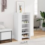 Casa si Gradina - Mobilier - Organizare si depozitare - Organizator incaltaminte - Pantofar, alb, 52x37,5x100 cm, lemn prelucrat - Infinity.ro