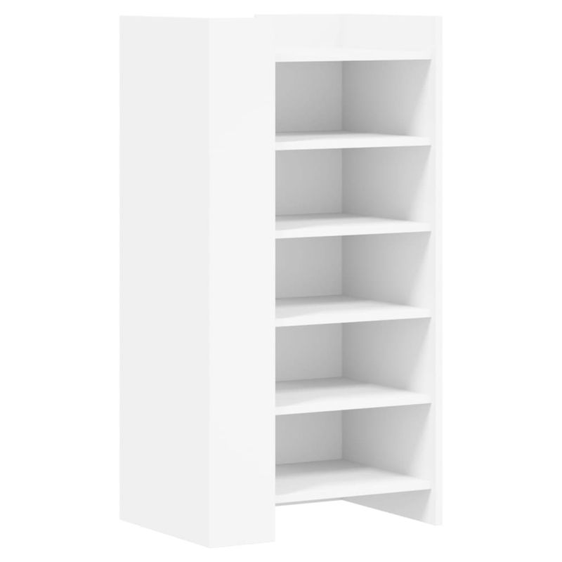 Casa si Gradina - Mobilier - Organizare si depozitare - Organizator incaltaminte - Pantofar, alb, 52x37,5x100 cm, lemn prelucrat - Infinity.ro
