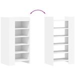 Casa si Gradina - Mobilier - Organizare si depozitare - Organizator incaltaminte - Pantofar, alb, 52x37,5x100 cm, lemn prelucrat - Infinity.ro