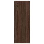 Casa si Gradina - Mobilier - Organizare si depozitare - Organizator incaltaminte - Pantofar, stejar maro, 52x37,5x100 cm, lemn prelucrat - Infinity.ro