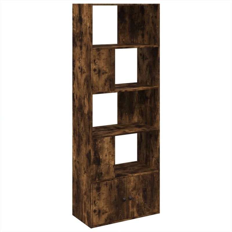 Casa si Gradina - Mobilier - Biblioteci si rafturi - Biblioteci - Biblioteca, stejar fumuriu, 70x36x189 cm, lemn prelucrat - Infinity.ro