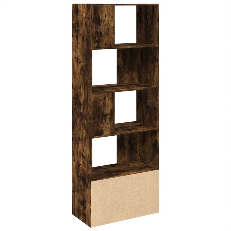 Casa si Gradina - Mobilier - Biblioteci si rafturi - Biblioteci - Biblioteca, stejar fumuriu, 70x36x189 cm, lemn prelucrat - Infinity.ro