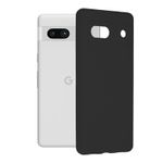 Laptop, Telefoane si Tablete - Telefoane mobile si accesorii - Accesorii Telefoane - Huse telefoane - Husa de protectie, compatibila cu Google Pixel 7A, Silicon, Negru - Infinity.ro