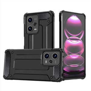 Husa de protectie pentru Samsung Galaxy A24, Hybrid Armor, Negru