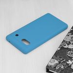 Laptop, Telefoane si Tablete - Telefoane mobile si accesorii - Accesorii Telefoane - Huse telefoane - Husa de protectie, compatibila cu Google Pixel 7A, Silicon, Denim Blue, Albastru - Infinity.ro