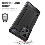 Laptop, Telefoane si Tablete - Telefoane mobile si accesorii - Accesorii Telefoane - Huse telefoane - Husa de protectie pentru Xiaomi Redmi Note 12/ Poco X5, Hybrid Armor, Negru - Infinity.ro