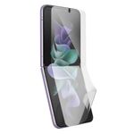 Laptop, Telefoane si Tablete - Telefoane mobile si accesorii - Accesorii Telefoane - Folii protectie telefoane - Set 2 Folii protectie compatibile cu Samsung Galaxy Z Flip3, Polimer Auto-Regenerare, Flexibile - Infinity.ro