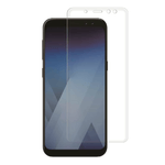 Laptop, Telefoane si Tablete - Telefoane mobile si accesorii - Accesorii Telefoane - Folii protectie telefoane - Folie de Sticla compatibila cu Samsung Galaxy A8 / A5 2018, 9H, Alb - Infinity.ro