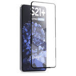Laptop, Telefoane si Tablete - Telefoane mobile si accesorii - Accesorii Telefoane - Folii protectie telefoane - Folie de protectie compatibila cu Samsung S21, securizata 9H , Negru-Transparent - Infinity.ro