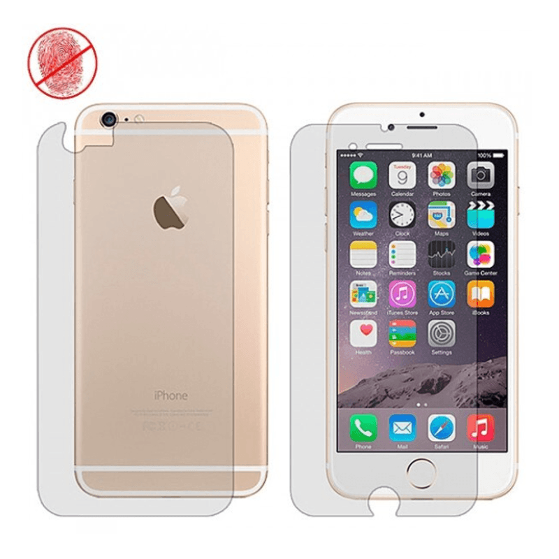Laptop, Telefoane si Tablete - Telefoane mobile si accesorii - Accesorii Telefoane - Folii protectie telefoane - Folie protectie compatibila cu iPhone 6 Plus, include set montare, Transparent - Infinity.ro