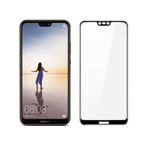 Laptop, Telefoane si Tablete - Telefoane mobile si accesorii - Accesorii Telefoane - Folii protectie telefoane - Folie de protectie compatibila cu Huawei P20 Lite, duritate 9H, kit montare inclus, negru - Infinity.ro