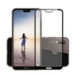 Laptop, Telefoane si Tablete - Telefoane mobile si accesorii - Accesorii Telefoane - Folii protectie telefoane - Folie de protectie compatibila cu Huawei P20 Lite, duritate 9H, kit montare inclus, negru - Infinity.ro
