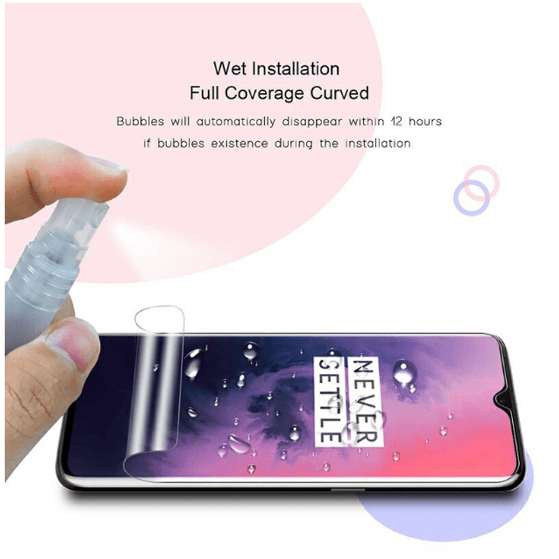 Laptop, Telefoane si Tablete - Telefoane mobile si accesorii - Accesorii Telefoane - Folii protectie telefoane - Folie de protectie compatibila pentru OnePlus 7T Pro, 9H, Transparent - Infinity.ro