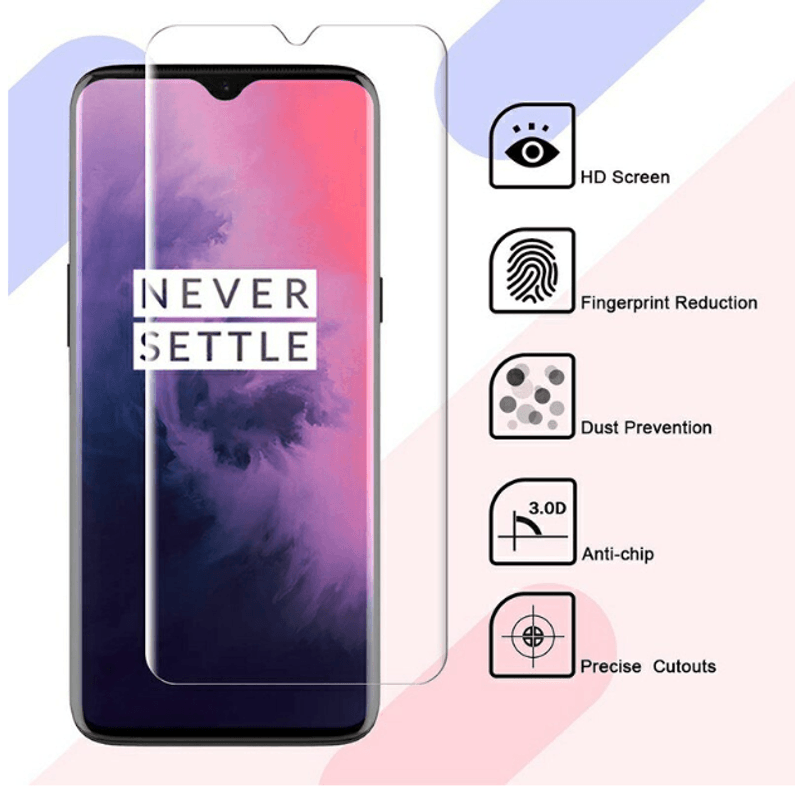 Laptop, Telefoane si Tablete - Telefoane mobile si accesorii - Accesorii Telefoane - Folii protectie telefoane - Folie de protectie compatibila pentru OnePlus 7T Pro, 9H, Transparent - Infinity.ro