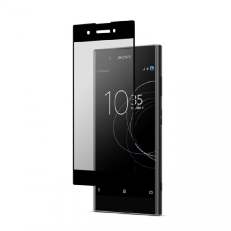 Laptop, Telefoane si Tablete - Telefoane mobile si accesorii - Accesorii Telefoane - Folii protectie telefoane - Folie protectie din sticla compatibila cu Sony Xperia XA1, 9H, Negru - Infinity.ro