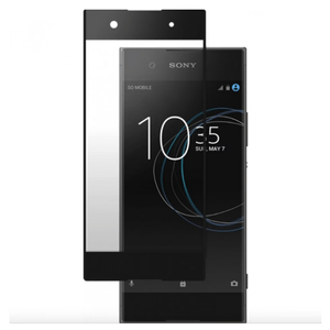 Folie protectie din sticla compatibila cu Sony Xperia XA1, 9H, Negru
