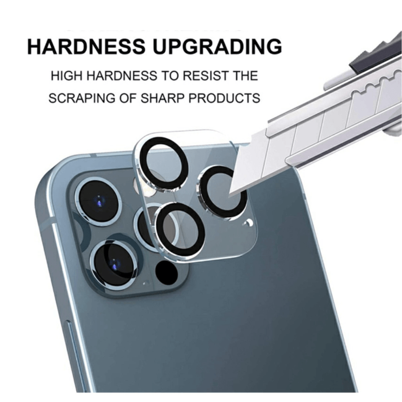 Laptop, Telefoane si Tablete - Telefoane mobile si accesorii - Accesorii Telefoane - Folii protectie telefoane - Folie protectie lentila camera compatibila cu iPhone 12 Pro, Sticla Temperata 10H, Transparenta - Infinity.ro