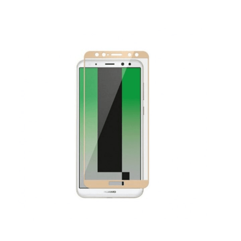 Laptop, Telefoane si Tablete - Telefoane mobile si accesorii - Accesorii Telefoane - Folii protectie telefoane - Folie de protectie compatibila cu Huawei P20 Lite, sticla securizata 9H, auriu - Infinity.ro