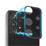 Laptop, Telefoane si Tablete - Telefoane mobile si accesorii - Accesorii Telefoane - Folii protectie telefoane - Folie protectie camera compatibila cu Samsung Galaxy A32 5G, Sticla 9H, Negru-Transparent - Infinity.ro