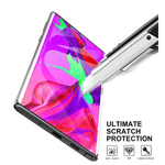 Laptop, Telefoane si Tablete - Telefoane mobile si accesorii - Accesorii Telefoane - Folii protectie telefoane - Folie protectie compatibila cu Samsung Galaxy Note 10, 9H, Negru-Transparent - Infinity.ro