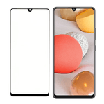 Laptop, Telefoane si Tablete - Telefoane mobile si accesorii - Accesorii Telefoane - Folii protectie telefoane - Folie de protectie pentru Samsung Galaxy A42 5G, Tempered Glass Premium, Negru-Transparent - Infinity.ro