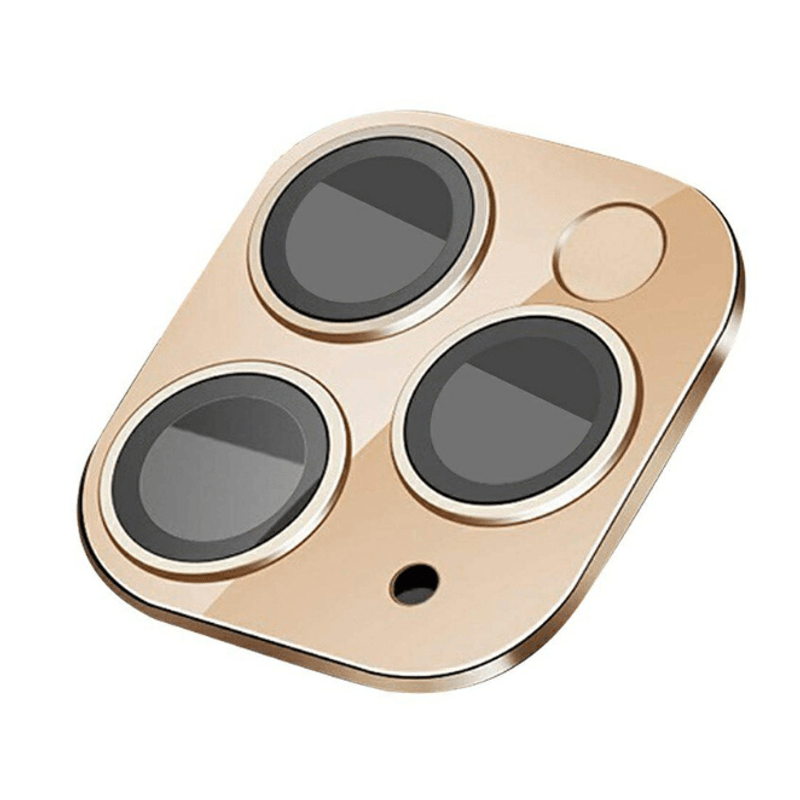 Laptop, Telefoane si Tablete - Telefoane mobile si accesorii - Accesorii Telefoane - Folii protectie telefoane - Folie protectie lentila camera compatibila cu  iPhone 11 Pro Max,  duritate 9H, Gold - Infinity.ro