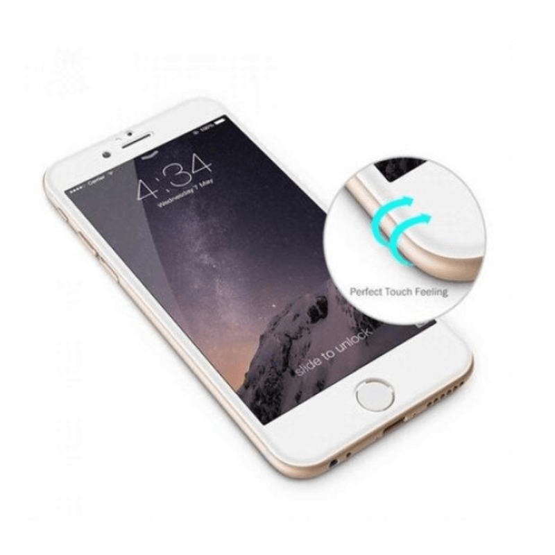 Laptop, Telefoane si Tablete - Telefoane mobile si accesorii - Accesorii Telefoane - Folii protectie telefoane - Folie protectie pentru iPhone SE 2020, sticla securizata, White - Infinity.ro
