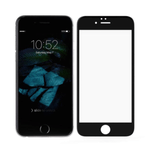 Laptop, Telefoane si Tablete - Telefoane mobile si accesorii - Accesorii Telefoane - Folii protectie telefoane - Folie protectie + kit de instalare compatibil cu iPhone 6, Tempered Glass Premium, Negru-Transparent - Infinity.ro