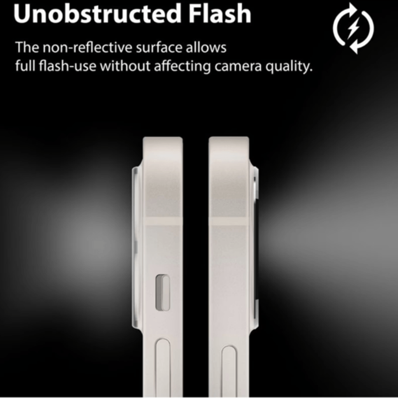 Laptop, Telefoane si Tablete - Telefoane mobile si accesorii - Accesorii Telefoane - Folii protectie telefoane - Folie protectie camera compatibila cu iPhone 12 Pro, Sticla securizata 9H, gri inchis /  transparenta - Infinity.ro