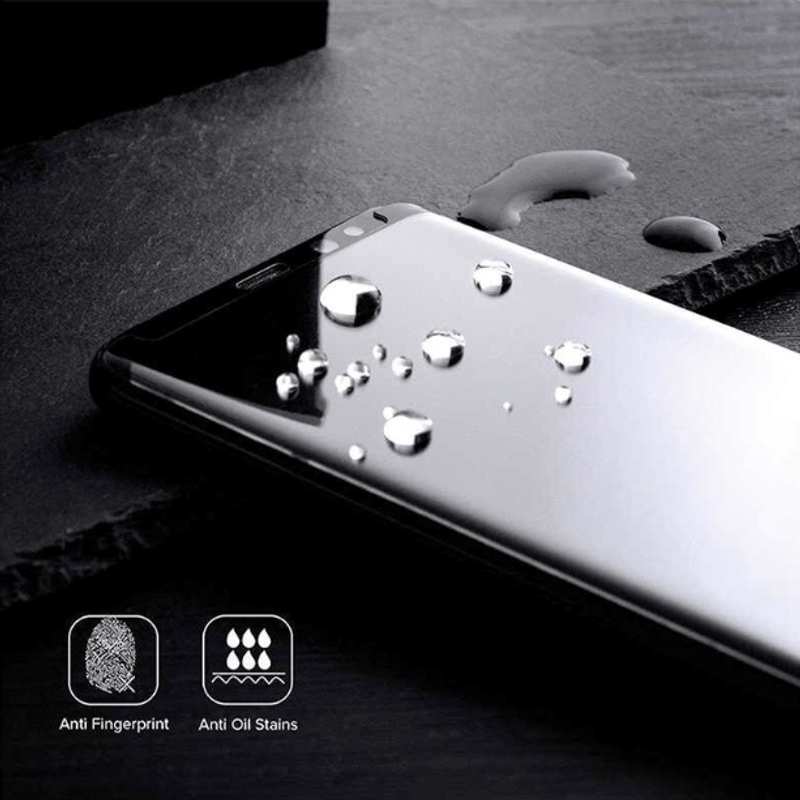 Laptop, Telefoane si Tablete - Telefoane mobile si accesorii - Accesorii Telefoane - Folii protectie telefoane - Folie protectie compatibia cu Samsung Galaxy Note 9, Sticla Temperata 9H, Negru-Transparent - Infinity.ro