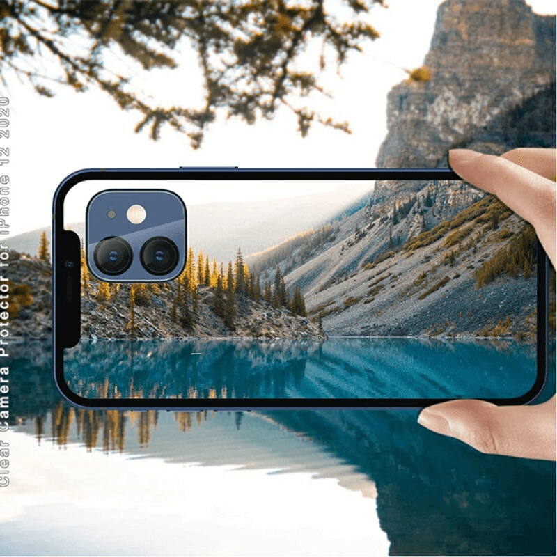 Laptop, Telefoane si Tablete - Telefoane mobile si accesorii - Accesorii Telefoane - Folii protectie telefoane - Folie protectoare camera compatibila cu iPhone 12 Mini, Sticla Temperata 9H, Transparenta - Infinity.ro