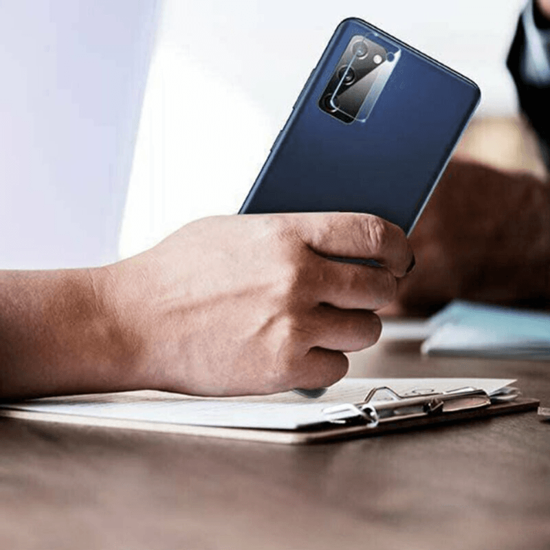 Laptop, Telefoane si Tablete - Telefoane mobile si accesorii - Accesorii Telefoane - Folii protectie telefoane - Folie protectie camera compatibila cu Samsung Galaxy S20 Fe, 0.2 mm, Duritate Sticla 9H - Infinity.ro