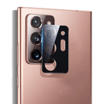 Laptop, Telefoane si Tablete - Telefoane mobile si accesorii - Accesorii Telefoane - Folii protectie telefoane - Folie de protectie camera compatibila cu Samsung Galaxy Note 20 Ultra, Sticla securizata 9H, Negru-Transparent - Infinity.ro