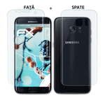 Laptop, Telefoane si Tablete - Telefoane mobile si accesorii - Accesorii Telefoane - Folii protectie telefoane - Folie protectie compatibila cu Samsung Galaxy S7, Full Body, Polimer Flexibil 9H - Infinity.ro