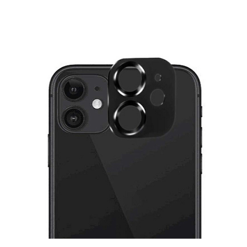 Laptop, Telefoane si Tablete - Telefoane mobile si accesorii - Accesorii Telefoane - Folii protectie telefoane - Folie protectie camera compatibila cu iPhone 11, sticla securizata, negru - Infinity.ro