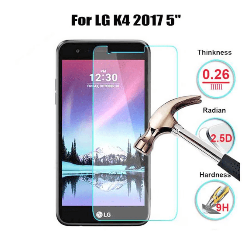 Laptop, Telefoane si Tablete - Telefoane mobile si accesorii - Accesorii Telefoane - Folii protectie telefoane - Folie de protectie pentru LG K4 (2017), Sticla securizata 9H, transparenta - Infinity.ro