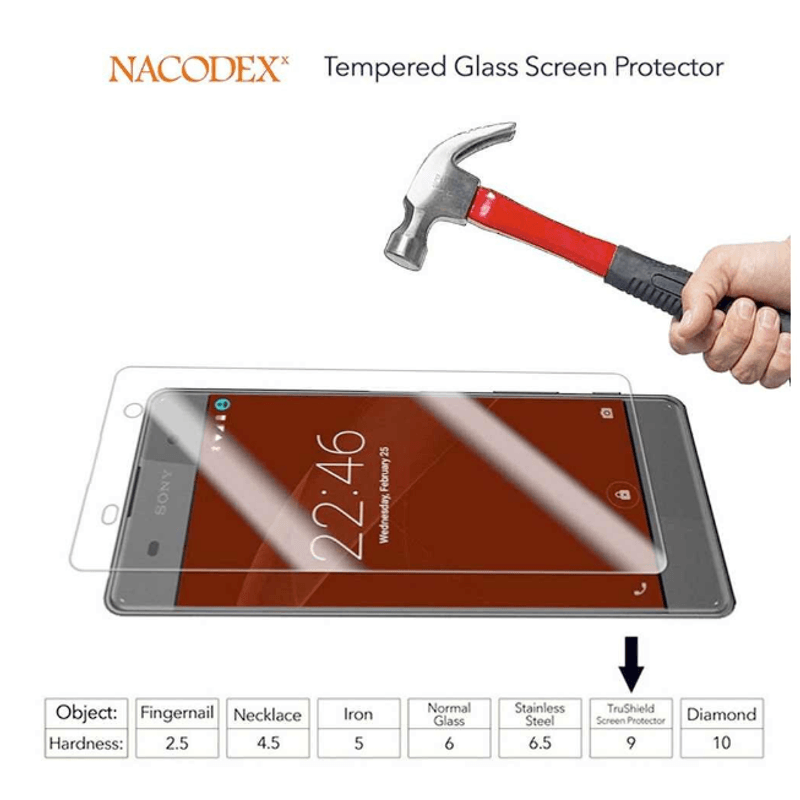 Laptop, Telefoane si Tablete - Telefoane mobile si accesorii - Accesorii Telefoane - Folii protectie telefoane - Folie protectie compatibila cu Sony Xperia XA, 9H full-screen, sticla temperata,Transparent - Infinity.ro