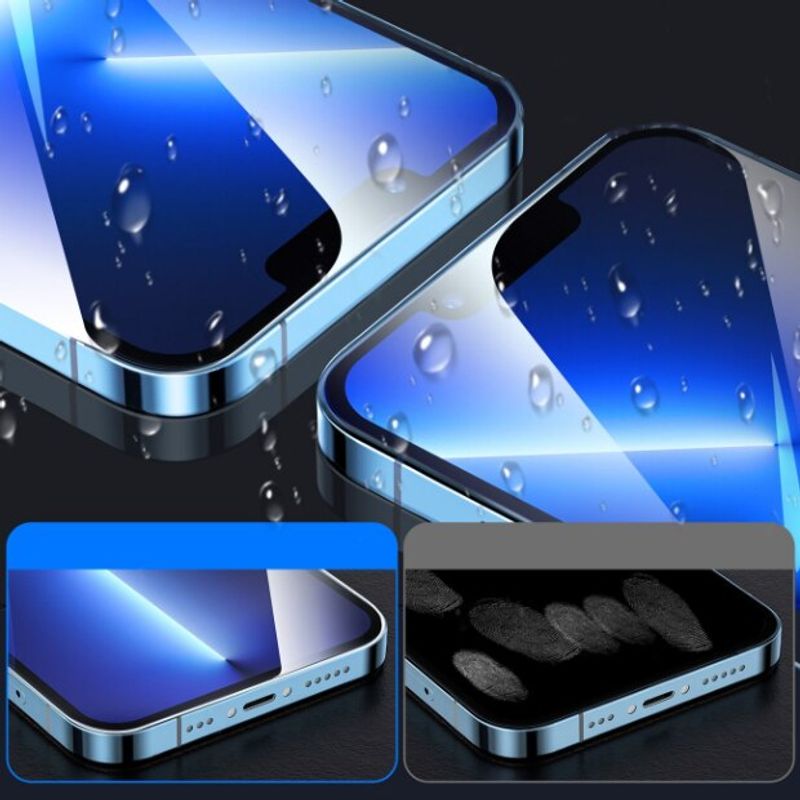 Laptop, Telefoane si Tablete - Telefoane mobile si accesorii - Accesorii Telefoane - Folii protectie telefoane - Folie protectie pentru iPhone 13 Pro, Sticla Temperata 9H, include kit de montare, Transparenta - Infinity.ro